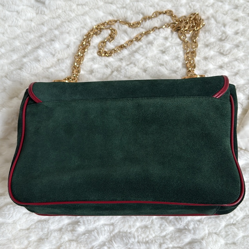 Gucci Marina Suede Handbag-576421-Authentic-EUC - Picture 17 of 17